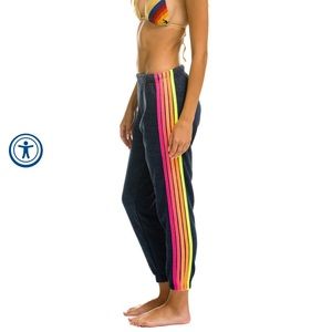 Aviator nation heather navy sweatpants